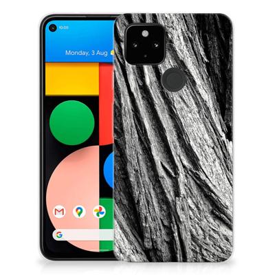 Bumper Hoesje Google Pixel 4a 5G Boomschors Grijs