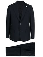 Lardini single-breasted suit - Bleu