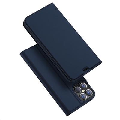 Dux Ducis - Pro serie slim wallet hoes - iPhone 12 Pro Max - Blauw Dux Ducis - Pro serie slim wallet hoes - iPhone 12 Pro Max - Blauw