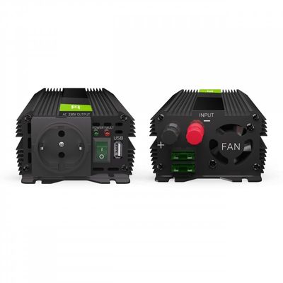 Green Cell INVGC03 netvoeding & inverter Auto 500 W Zwart