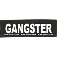 Julius-K9 tekstlabel Gangster 11 x 3 cm