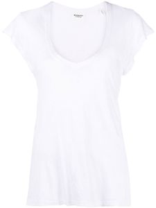 MARANT ÉTOILE t-shirt en lin - Blanc