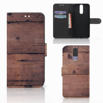 Huawei Mate 10 Lite Book Style Case Old Wood