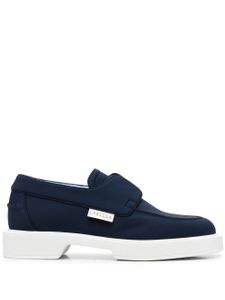 Le Silla mocassins Yacht en cuir - Bleu