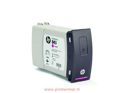 HP 843C (C1Q67A) inktcartridge magenta (origineel)