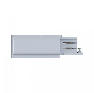 Paulmann 91358 ProRail3 End Feed 230V-railsysteemcomponenten Eindvoeding ProRail3 Zilver