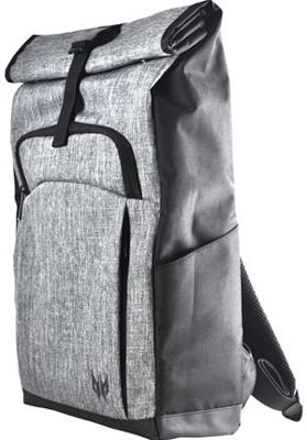 Acer Predator Rolltop Jr. rugzak Polyester Zwart, Grijs Acer Predator Rolltop Jr. rugzak Polyester Zwart, Grijs