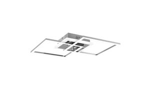 Trio Led plafondlamp Venida dimbaar 2-lichts chroom R62793406