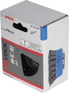 Bosch Accessories 2608620726 X-Lock komborstel 75 mm, gevlochten staaldraad 1 stuk(s)