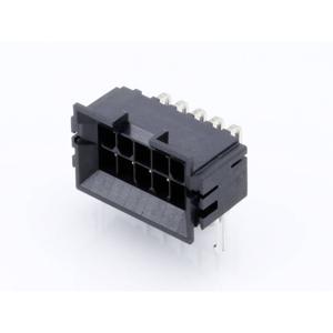 Molex 438100103 Male behuizing (board) Totaal aantal polen: 10 Inhoud: 1 stuk(s) Tray