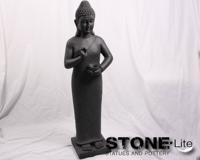 Stone-Lite Staande Boeddha tuinbeeld