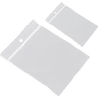 200x Plastic zakjes met gripsluiting 40 x 60 mm en 90 x 100 mm   - - thumbnail