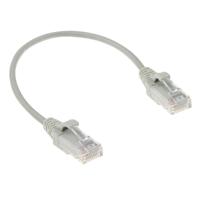 ACT DC9005 LSZH U/UTP CAT6 Datacenter Slimline Patchkabel Snagless | RJ45 connectoren | Grijs | 5 meter