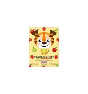 Tiger sheet face mask apple & strawberry