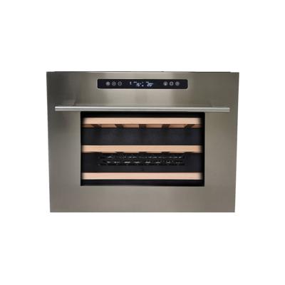 Vinata Soprana Wijnklimaatkast Inbouw - Zilverkleurig - Wijnkoelkast 24 flessen - 45.3 x 59.2 x 56.3 cm - Wijnkast