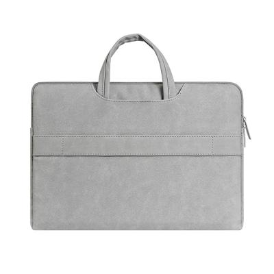 Shop4 - 14 inch Laptop Hoes - Sleeve met Handvaten Licht Grijs Shop4 - 14 inch Laptop Hoes - Sleeve met Handvaten Licht Grijs