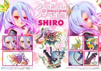 No Game No Life Prisma Wing PVC Statue 1/7 Shiro 27 cm