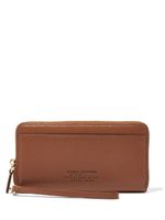 Marc Jacobs portefeuille The Continental Wristlet - Marron