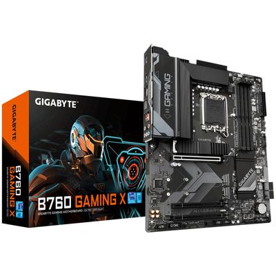 Gigabyte B760 GAMING X Moederbord Socket Intel 1700 Vormfactor ATX Moederbord chipset Intel® B760 Express