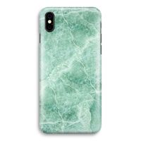 Groen marmer: iPhone X Volledig Geprint Hoesje - thumbnail