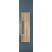 Adema Prime Essential Hoge Kast - 120x34.5x34.5cm - 1 deur - beech (hout) - MDF AQUA_HIGH_CABINET_Aliso