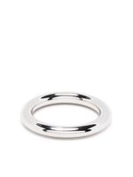 Tom Wood bague Cage Band - Argent - thumbnail