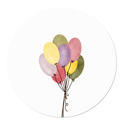 Muurcirkel Beer Ballonnen 20 Geen