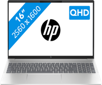 HP Pavilion Plus 16-ab1979nd Intel Core Ultra 7 155H Laptop 40,6 cm (16") WQXGA 32 GB LPDDR5x-SDRAM 1 TB SSD NVIDIA GeForce RTX 4050 Wi-Fi 6E (802.11ax) Windows 11 Home Zilver - thumbnail