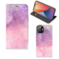 Bookcase iPhone 12 | iPhone 12 Pro Pink Purple Paint - thumbnail