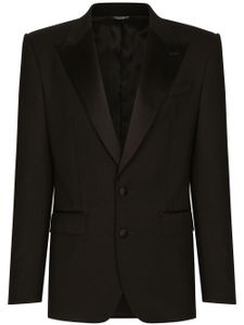 Dolce & Gabbana veste de smoking à simple boutonnage - Noir