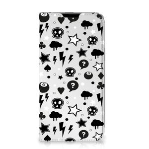 Mobiel BookCase Apple iPhone 14 Plus Silver Punk