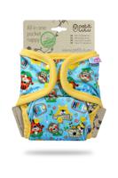 Petit Lulu Pocketluier Jungle School drukknoopjes