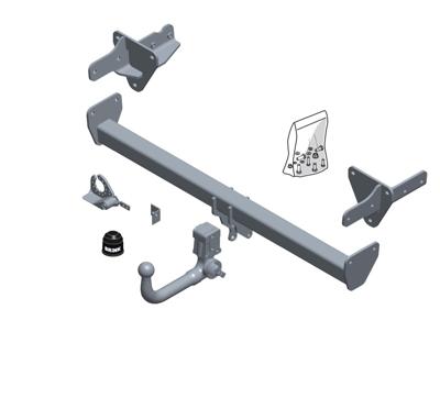 Afneembare trekhaak, BMU kogel 588500 Afneembare trekhaak, BMU kogel 588500