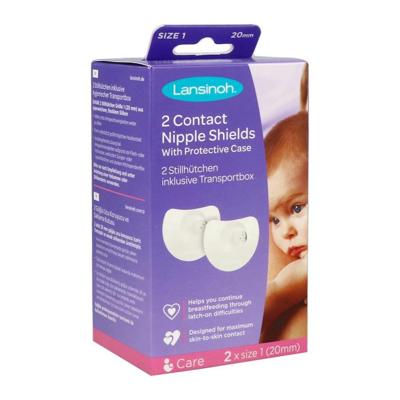 Lansinoh Tepelhoedje 20mm 2 Stuks + Beschermdoos