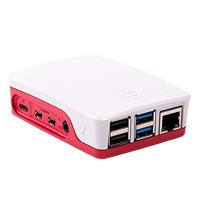 Raspberry Pi 4 Case (Red/White)