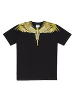 Marcelo Burlon County Of Milan Kids t-shirt à imprimé Icon Wings - Noir