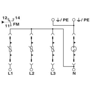 Phoenix Contact 2920968 VAL-MS 385/80/3+1-FM Overspanningsveilige afleider 1 stuk(s)