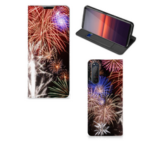 Sony Xperia 5 II Hippe Standcase Vuurwerk