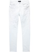 Purple Brand jean slim à taille basse - Blanc