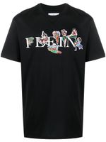 Philipp Plein t-shirt à logo imprimé - Noir