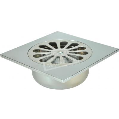 Wiesbaden Chroom ABS doucheput 14x14 onder 40mm