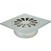 Wiesbaden Chroom ABS doucheput 14x14 onder 40mm