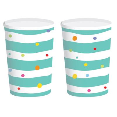 Haza Original Bekers Color World 25 Cl 8 Stuks