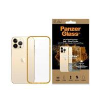 iPhone 13 Pro Max PanzerGlass ClearCase Antibacterial Case - Orange / Clear