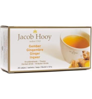Jacob Hooy Jacob Hooy Gember Theezakjes Gold (20st) Jacob Hooy Jacob Hooy Gember Theezakjes Gold (20st)