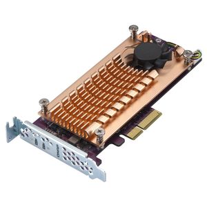 QNAP QM2 Intern M.2, NVMe interfacekaart/-adapter - [QM2-2P-244A]