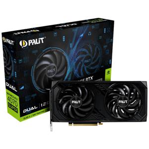 Palit Nvidia GeForce RTX 4070 Super Videokaart DUAL 12 GB GDDR6X-RAM PCIe x16 HDMI, DisplayPort NVIDIA G-Sync