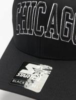 Starter / Flexfitted Cap Chicago in zwart