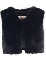 Tulleen gilet en fourrure artificielle - Noir