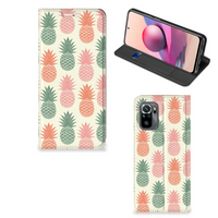 Xiaomi Redmi Note 10 4G | 10S | Poco M5s Flip Style Cover Ananas - thumbnail